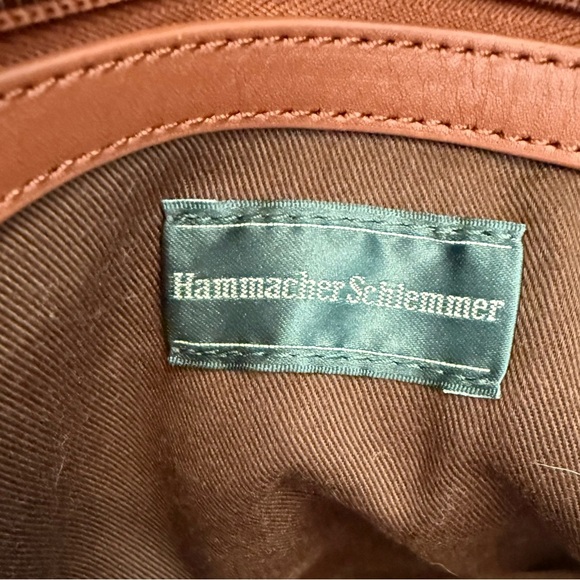 Hammacher Schlemmer Leather Overnight Bag - Brown - Picture 5 of 5